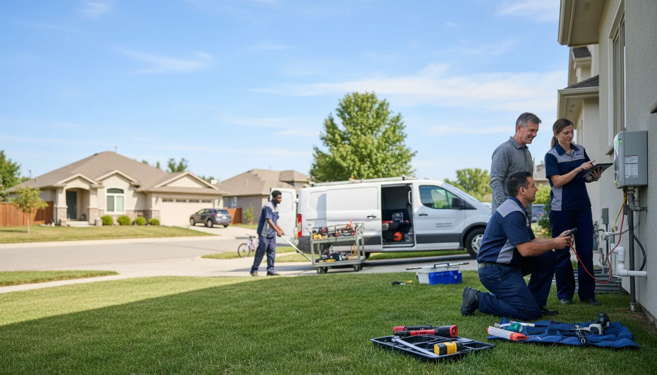 Tankless water heater service in Axtell, NE